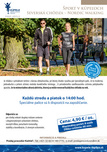 Severská chôdza - Nordic Walking - pravidelne každú stredu a piatok