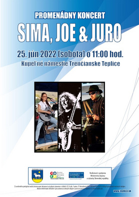 Promenádny koncert: Sima, Joe &amp; Juro