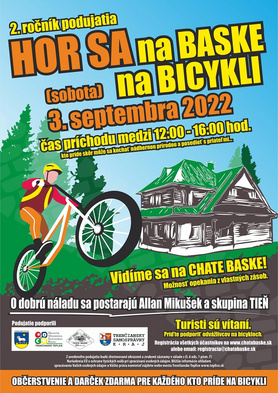Hor sa na Baske na bicykli - 2. ročník podujatia