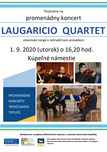 Promenádny koncert: Laugaricio Quartet - presunutý na 06.09.2020