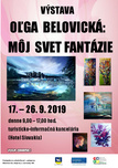 Výstava: Oľga Belovická - Môj svet fantázie, 17.-26.09.2019