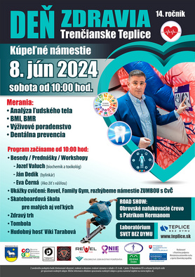 Deň zdravia Trenčianske Teplice - 14. ročník