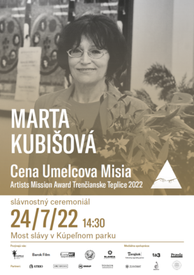 Marta Kubišová - Cena Umelcova Misia