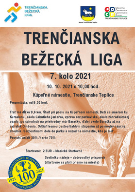 Trenčianska bežecká liga - 7. kolo 2021