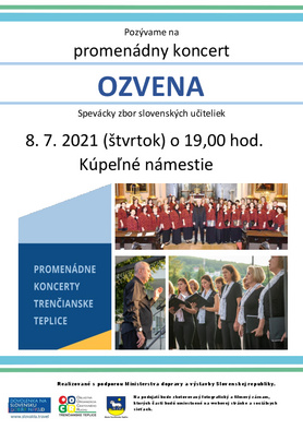 Promenádny koncert: Ozvena - spevácky zbor slovenských učiteliek