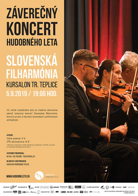 Záverečný koncert Hudobného leta 2019