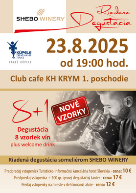 Degustácia vína SHEBO WINERY