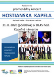 Promenádny koncert: dychová hudba Hostianska kapela