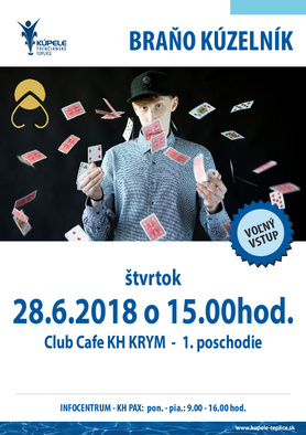 Vystúpenie kúzelníka Braňa