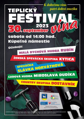Teplický festival vína - k dobrému vínu patrí dobrá muzika