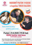 Hudobný piatok v Kocke s kapelou Torzo Bazáru