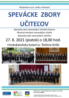Spevácke zbory učiteľov - sv. omša a koncert
