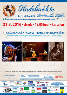 JITKA ŠURANSKÁ A PACORA TRIO feat. MAREK PASTÍRIK