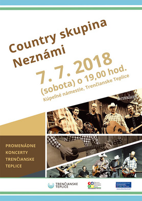 Promenádny koncert: Country skupina Neznámi