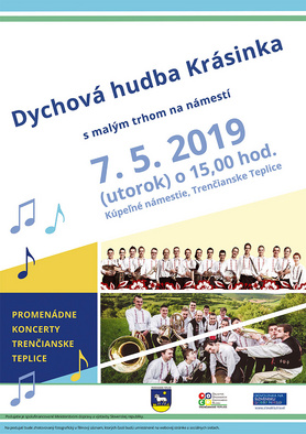 Promenádny koncert: Dychová hudba Krásinka