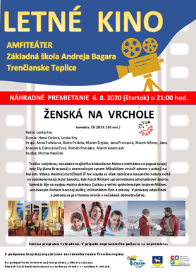 Letné kino - komédia Ženská na vrchole