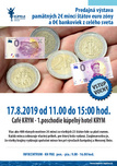 Predajná výstava pamätných 2€ mincí a 0€ bankoviek