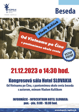 Od Vietnamu po Čínu, s pantomímou okolo sveta - beseda s autorom Vladom Kulíškom