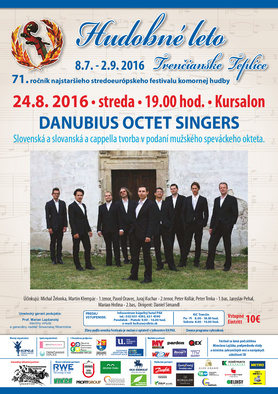 Koncert: DANUBIUS OCTET SINGERS