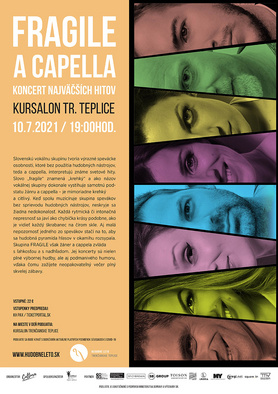 FRAGILE - a capella koncert najväčších hitov