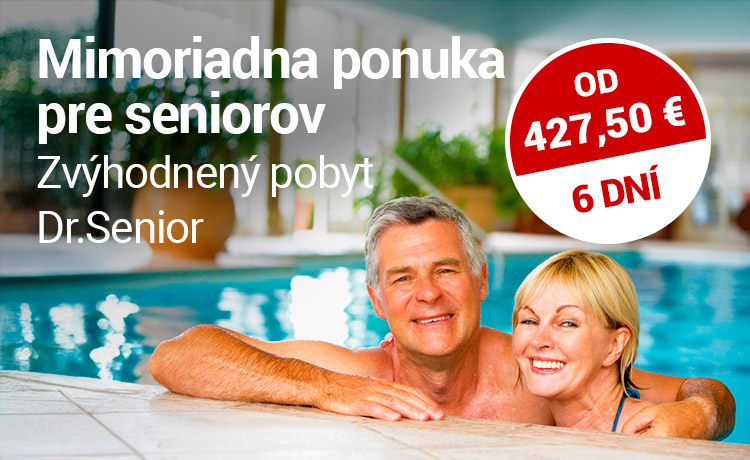 Výhodné pobyty pre seniorov