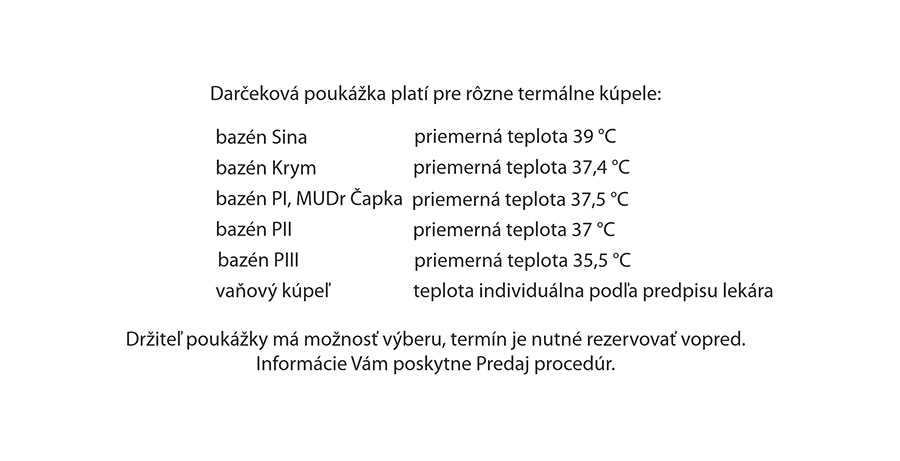 Darcekova poukazka 5 vstupov Darcekova poukazka 5 vstupov